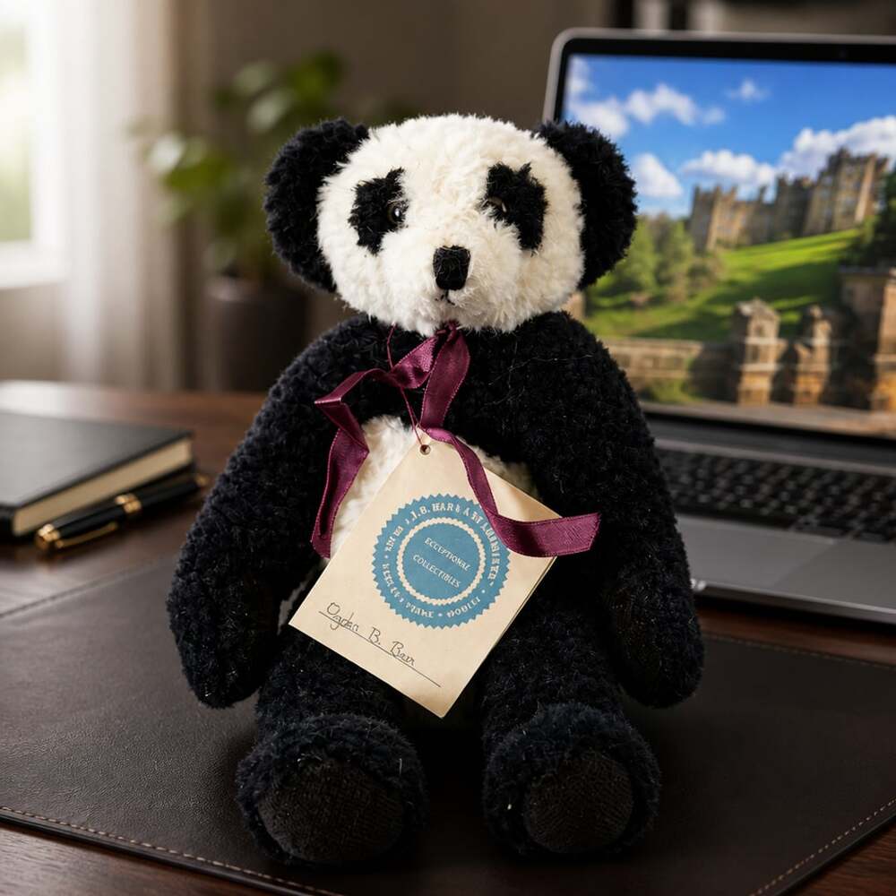 J.B. Bean and Associates Ogden B. Bear Panda Plush